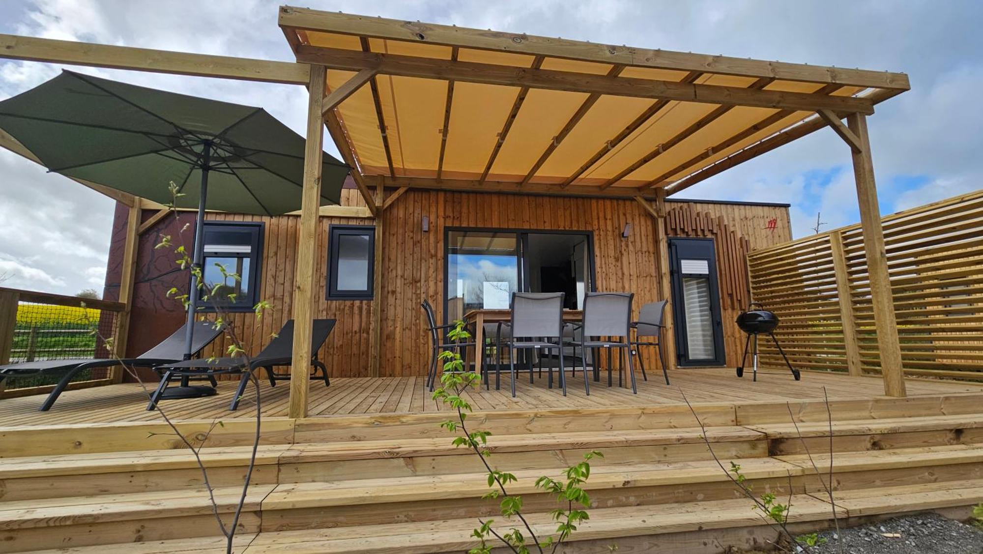 Maeva Respire Cottage De Broceliande Caro  Exterior foto
