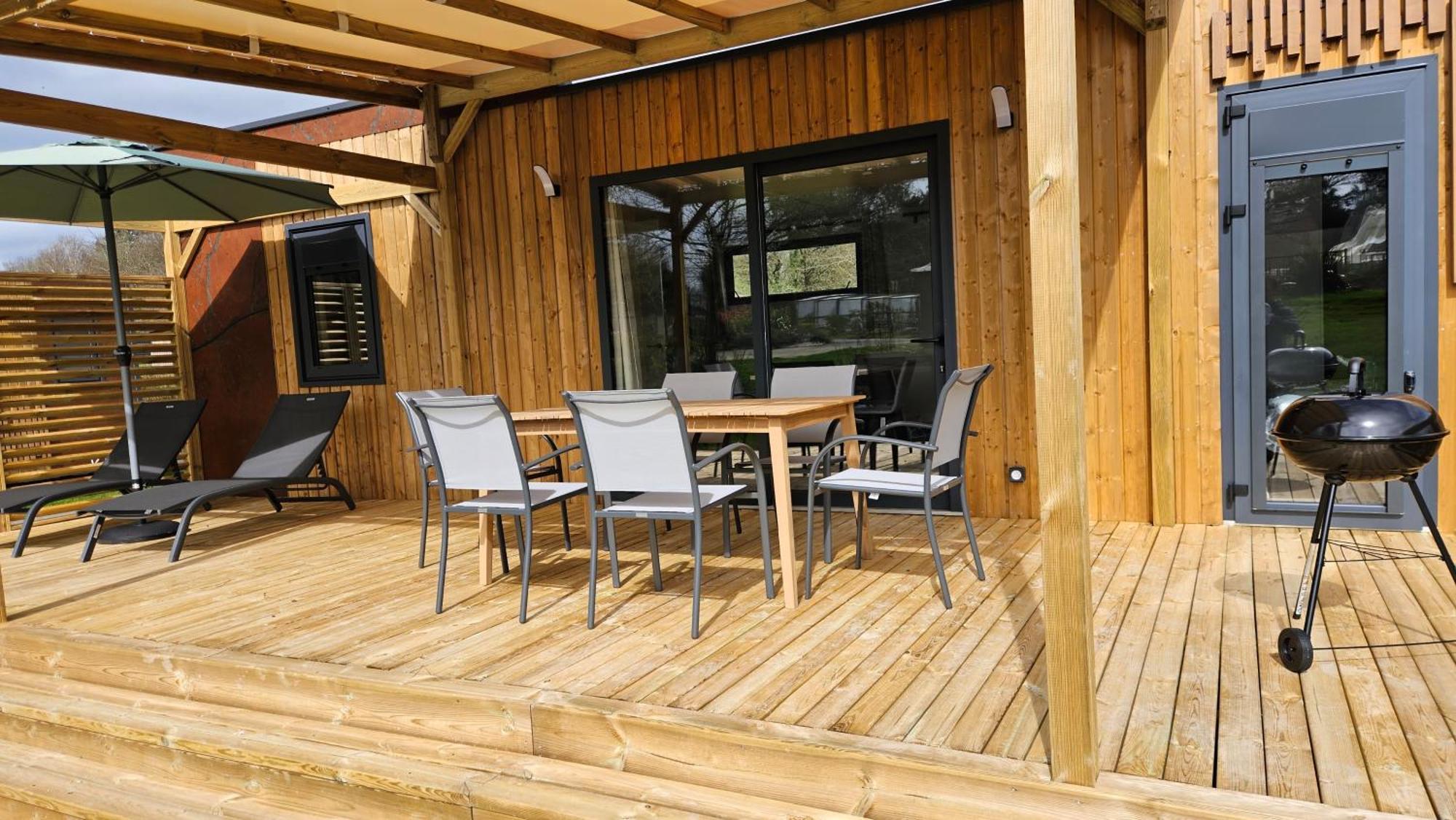 Maeva Respire Cottage De Broceliande Caro  Exterior foto